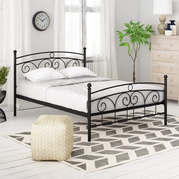 Marlow Home Co. Anpassbares Schlafzimmer-Set, 140 x 190 cm Zeno